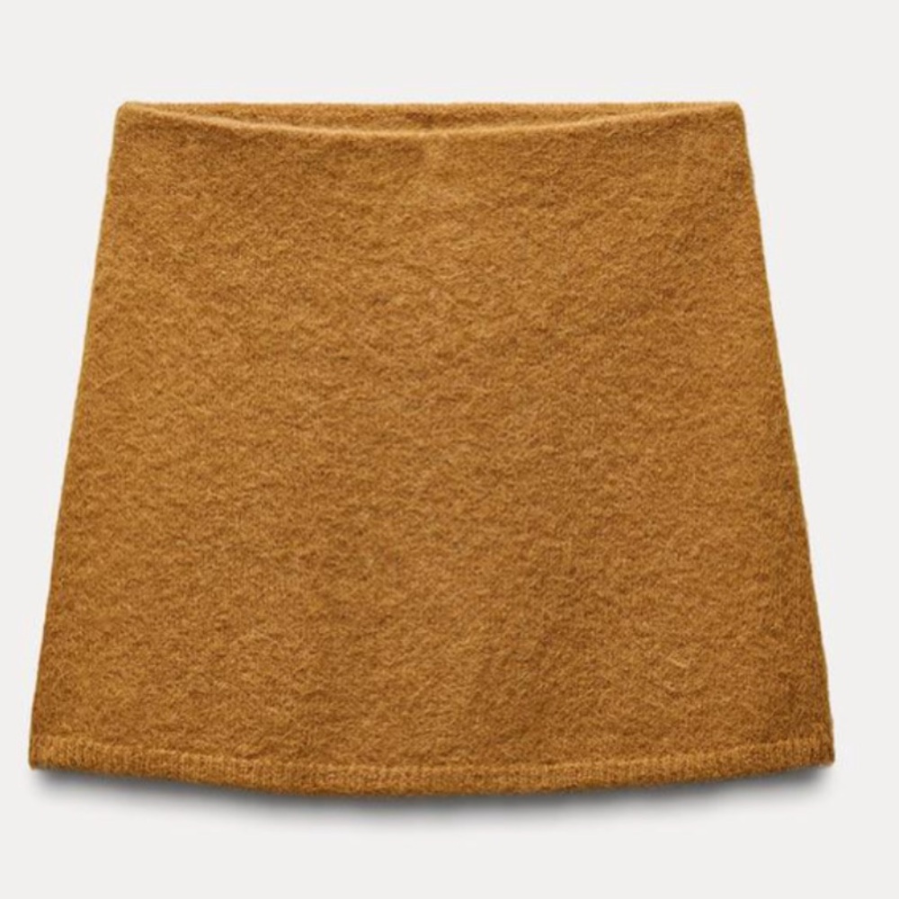 Zara alpahaca & wool blend mini skirt - Picture 2 of 9